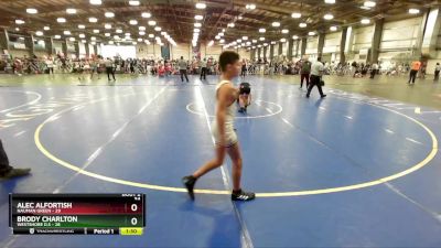 88 lbs Rd# 4- 2:00pm Friday Final Pool - Alec Alfortish, Nauman Green vs Brody Charlton, Westshore D.S