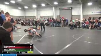 105 lbs Round 5 (6 Team) - Miles Hinson, Virginia Predator vs Tobin McNair, NCWAY