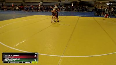 102 lbs Semis & 1st Wrestleback (8 Team) - Jacob Elsmore, Pine Island vs George Sobolik, Grand Rapids