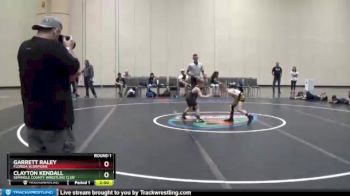 53 lbs Round 1 - Garrett Raley, Florida Scorpions vs Clayton Kendall, Seminole County Wrestling Club