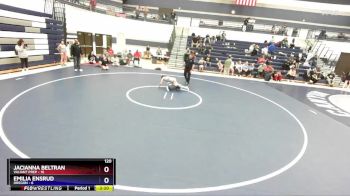 120 lbs Round 2 (4 Team) - Deandra Meza, Valiant Prep vs Emilia Ensrud, Oregon