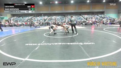 125 lbs Round Of 32 - Lemuel Lustre, Zillah vs Andre Crawford, Wasco Wrestling