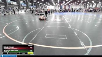 76 lbs Rd# 8- 12:30pm Saturday Final Pool - Kolton Hartman, POWA vs Cruz Evans, Aggression Legionaries