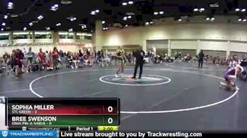 107 lbs Semis & Wb (16 Team) - Bree Swenson, Iowa Pin-A-Sarus vs Sophia Miller, STL Green