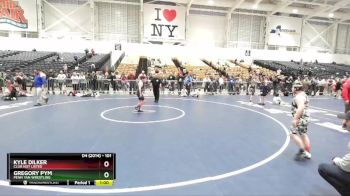 101 lbs Round 5 - Kyle Dilker, Club Not Listed vs Gregory Pym, Penn Yan Wrestling