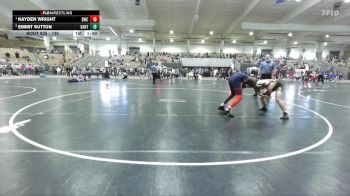 135 lbs Cons. Round 2 - Emmit Sutton, Fairview Jackets Youth Wrestling vs Kayden Wright, Blackman Wrestling Club