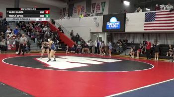 130 lbs Cons. Round 3 - Alexi Glaza, Mount Vernon vs Meika Spies, English Valleys