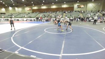 86 lbs 5th Place - Ehziah Langston, Wrightwood Wrestling Club vs Carson Pacheco, Sierra Sabers