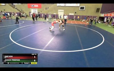 145 lbs Cons. Round 1 - Ryland Schneider, WI vs Gilbert Kostuck, MN