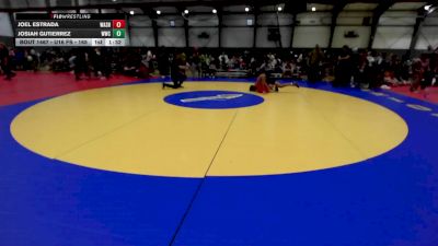 U16 FS - 165 lbs Cons. Semis - Joel Estrada, Washington vs Josiah Gutierrez, Wapato Wrestling Club
