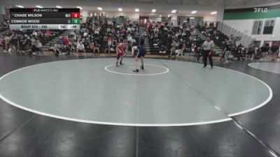 165 lbs Cons. Round 4 - Connor Wood, Lafayette Lancers vs Chase Wilson, Maysville