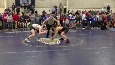 138 lbs Quarterfinal - James Gorman, Holy Trinity vs Kole Haseley, St. Francis
