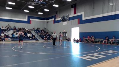 150 lbs Round 2 (3 Team) - Cohen Olsen, Allen vs Tucker Jones, Lubbock Cooper