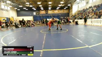 285 lbs Round 7 (8 Team) - Holden Corbin, Panhandle Gator Dogs vs Ray Romero, Cowboys WC