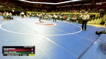 215 Class 2 lbs Champ. Round 1 - Dj Glidewell, Nevada vs Cole Williams, Notre Dame (Cape Girardeau)