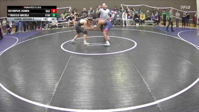 165 lbs Cons. Round 2 - Olympus Jones, Westview vs Rocco Miceli, Kentwood