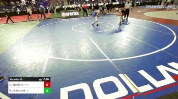 113 lbs Round Of 16 - Dominick Spadaro, Fairfield Warde vs Brody McDonald, Salem
