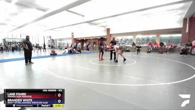 152 lbs Quarterfinal - Lane Foard, Virginia Team Predator vs Branden White, Heavy Hitting Hammers Wrestling Club