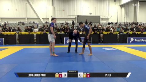Peter Tangaro III vs Jesse-James Parr 2025 World IBJJF Jiu-Jitsu No-Gi Championship