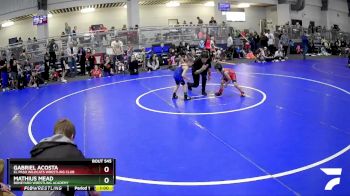 48 lbs Cons. Round 2 - Mathius Mead, Boneyard Wrestling Academy vs Gabriel Acosta, El Paso Wildcats Wrestling Club