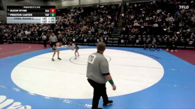 4A 106 lbs Cons. Round 2 - Jaxon Wynn, Ridgeline vs Preston Carter, Timpanogos