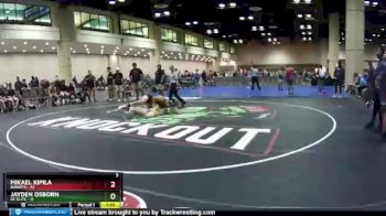 170 lbs Round 2 (10 Team) - Mikael Kipila, Bandits vs Jayden Osborn, DC Elite