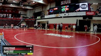 125 lbs Semifinal - Stevo Poulin, Northern Colorado vs Blake West, Northern Illinois