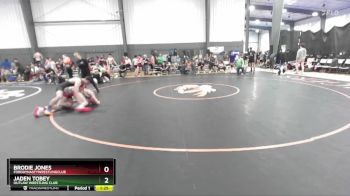 157 lbs Cons. Round 2 - Brodie Jones, FordDynastyWrestlingClub vs Jaden Tobey, Outlaw Wrestling Club