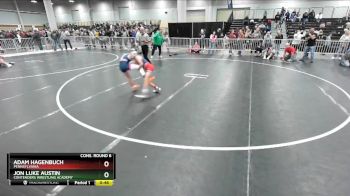 74 lbs Cons. Round 6 - Adam Hagenbuch, Pennsylvania vs Jon Luke Austin, Contenders Wrestling Academy