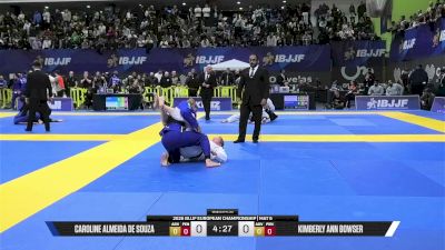 Kimberly Ann Bowser vs Caroline Almeida De Souza 2026 European Jiu-Jitsu IBJJF Championship
