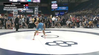 150 lbs Champ. Rd Of 32 - Parker Zutter, Minnesota vs Carlos Valdiviezo, California