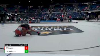 101 lbs Cons. Round 3 - Justin Lewis, Harlem vs Tyler Tiangco, Downers Grove North