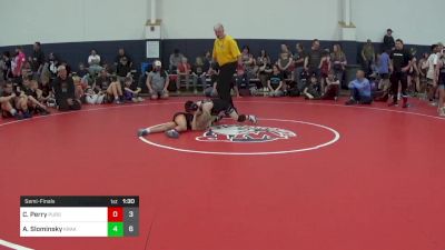 85 lbs Semifinal - Cole Perry, Pursuit vs Aj Slominsky, Kraken