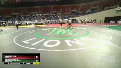 5A-120 lbs Champ. Round 1 - Orion Madrigal, Woodburn vs Moses Kyne, Crater