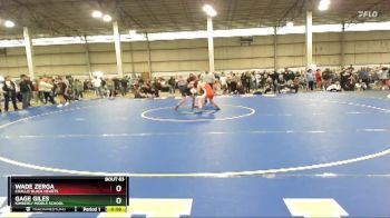 100 lbs Cons. Round 4 - Wade Zerga, Challis Black Hearts vs Gage Giles, Kimberly Middle School