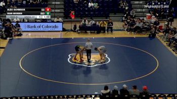 157 lbs Ivan Morris, Northern Colorado vs Alec Schmuck, Colby Community College