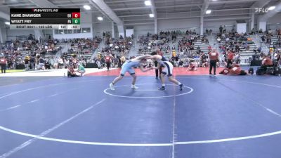 145 lbs Semifinal - Kane Shawger, OH vs Wyatt Fry, PA