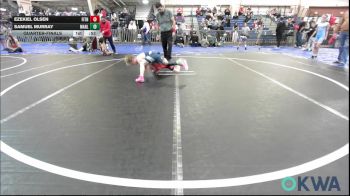 58 lbs Quarterfinal - Ezekiel Olsen, Fitness Fight Factory Wrestling Club vs Samuel Murray, Marlow Outlaws