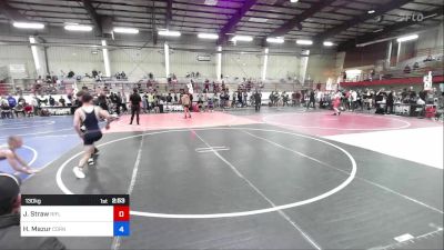 130 kg Quarterfinal - Jiraiya Straw, Rifle vs Hudson Mazur, Cornerstone