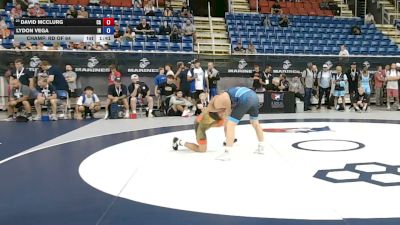 120 lbs Champ. Rd Of 64 - David McClurg, California vs Lydon Vega, Indiana