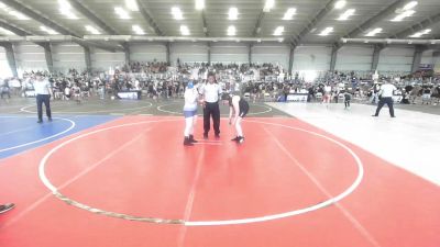 123 lbs Quarterfinal - Riley Drye, Mancos Bluejays vs Gabriel Gustafson, Top Rank Hammers