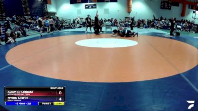 150 lbs Champ. Round 1 - Myrin Nixon, Great Bridge vs Adam Ghorbani, NOVA Wrestling Club