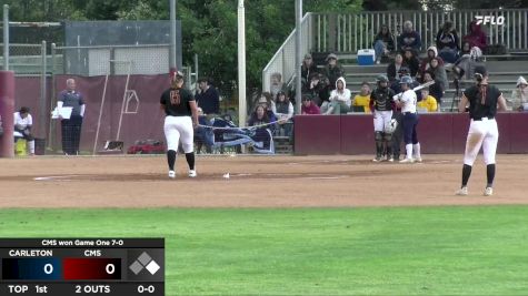 Replay: Carleton College vs CMS | Mar 28 @ 2 PM