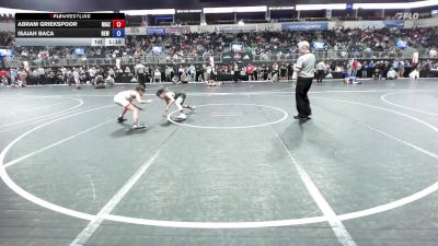 78 lbs Quarterfinal - Abram Griekspoor, Maize vs Isaiah Baca, New Mexico Bad Boyz