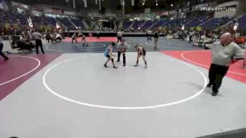 81 lbs Semifinal - Hayes Ingram, Bear Cave WC vs Retro Benson, Lemmon/McIntosh Cowboys