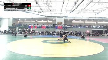 113 lbs Consi Of 8 #2 - Cody Palmentiero, Fairfield Warde vs Michael Saintil, Lyman Mem/Windham Tech