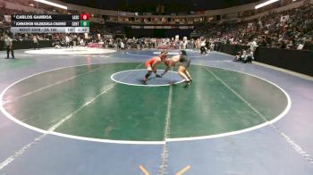 5A 165 lbs Quarterfinal - Johnathon Valenzuela-Chaires, Centennial vs Carlos Gamboa, Las Cruces