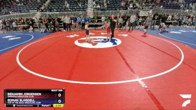 62 lbs 1st Place Match - Benjamin Jorgensen, Sheridan Wrestling Club vs Roman Blaisdell, Top Of The Rock Wrestling Club