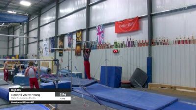 Donnell Whittenburg - High Bar, Salto Gymnastics Center - 2021 April Men's Senior National Team Camp