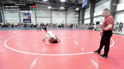 138 lbs Consi Of 32 #1 - Toby Jurovschi, GA vs Jair Jackson-Bey, TX